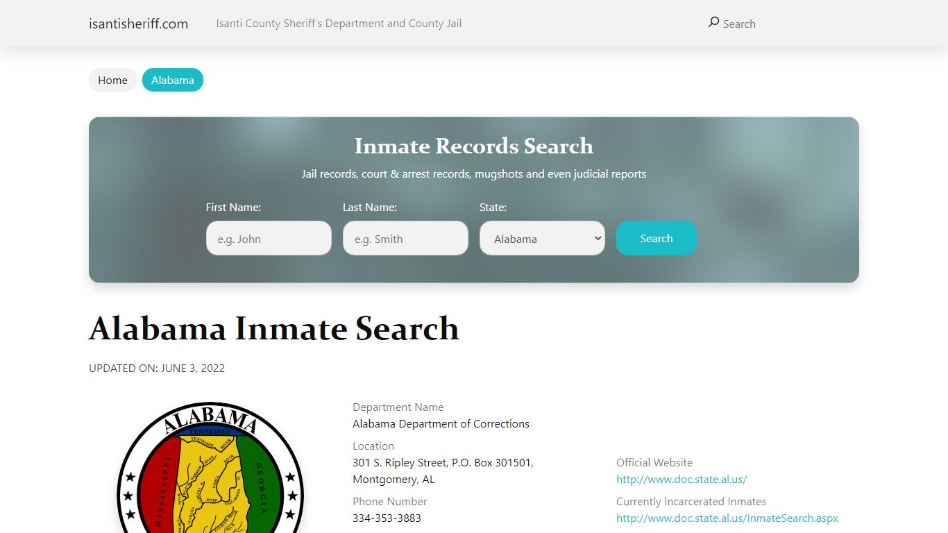 Draper Correctional Facility Inmate Search, Visitation, Phone no ...